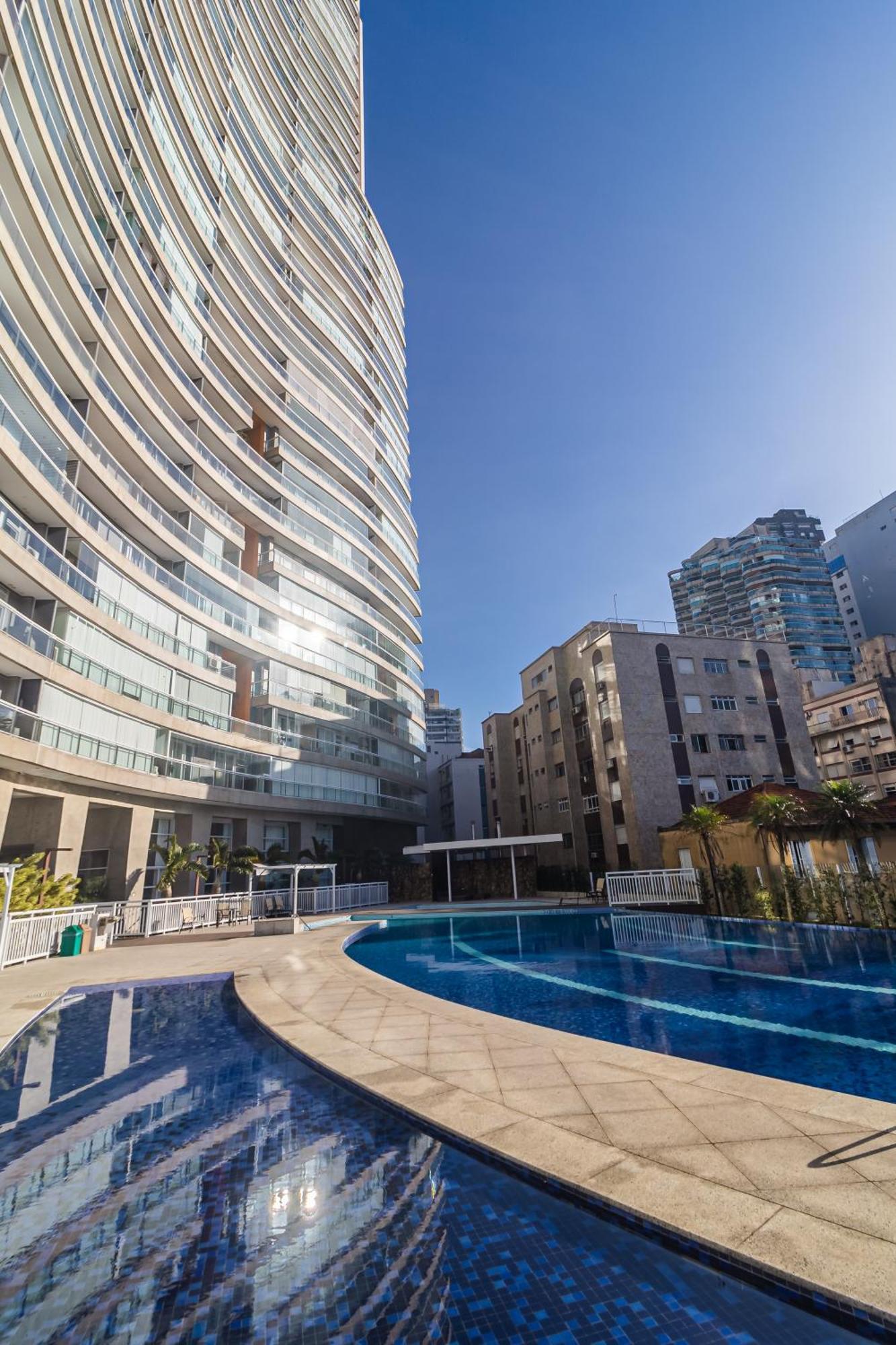 Apartment Ap Ocean Unlimited - Vista Panoramica Da De No Unlimited Santos (Sao Paulo)