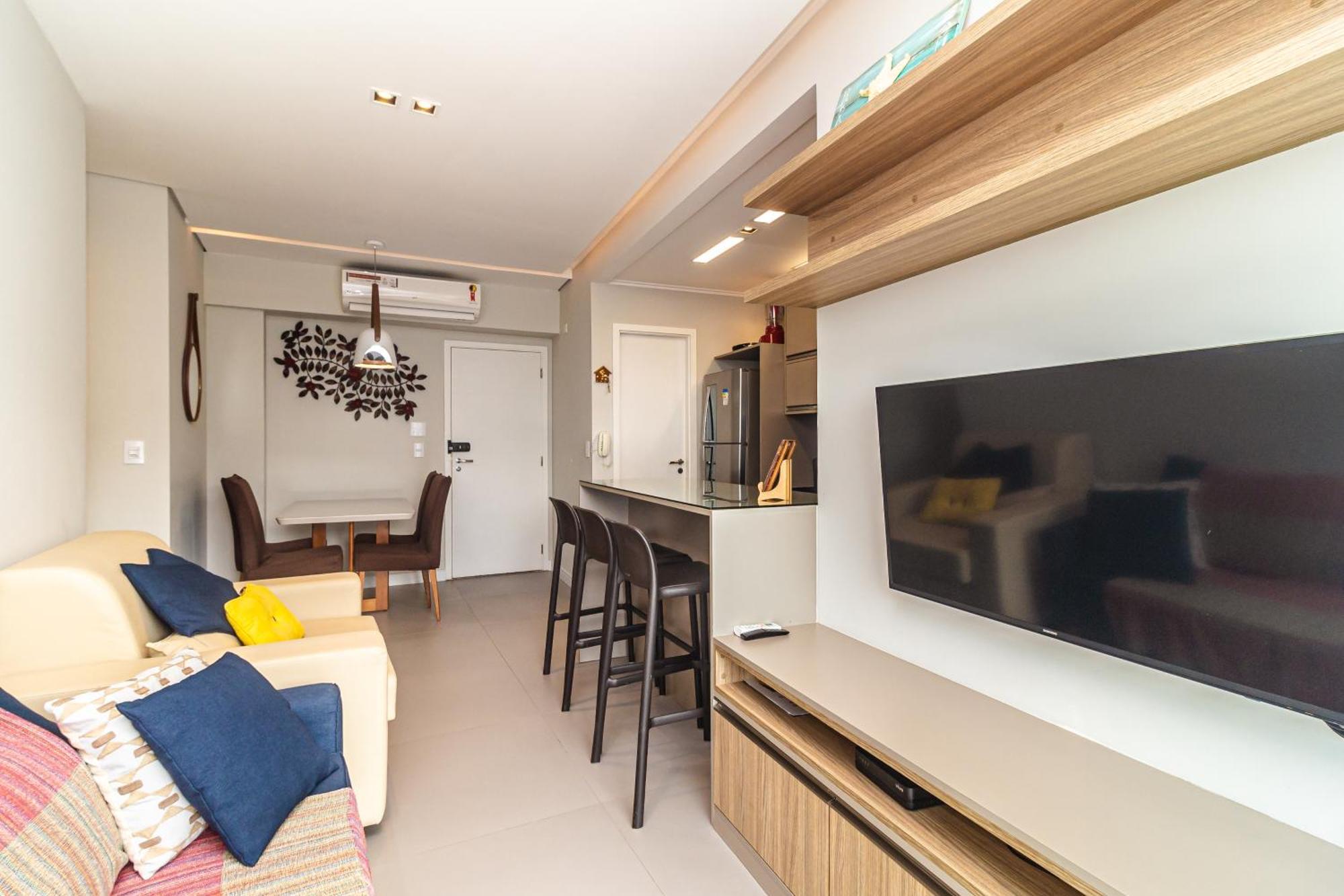 Apartamento Ap Ocean Unlimited - Vista Panoramica Da De Santos No Unlimited Santos (Sao Paulo)
